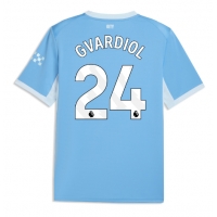 Camisa de Futebol Manchester City Josko Gvardiol #24 Equipamento Principal 2026-27 Manga Curta